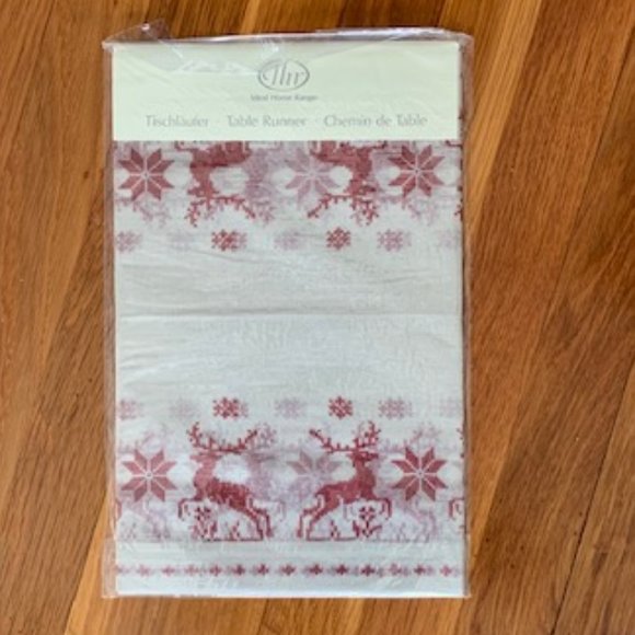Christmas Paper Table Runners S/3 NIP - Picture 2 of 4
